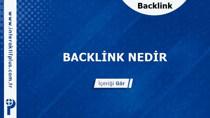 Backlink Nedir ?