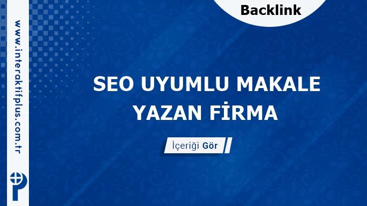 Seo Uyumlu Makale Yazan Firma