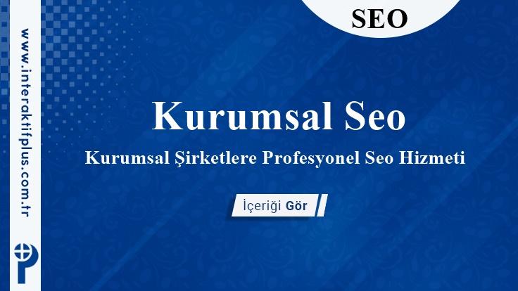 Kurumsal Seo