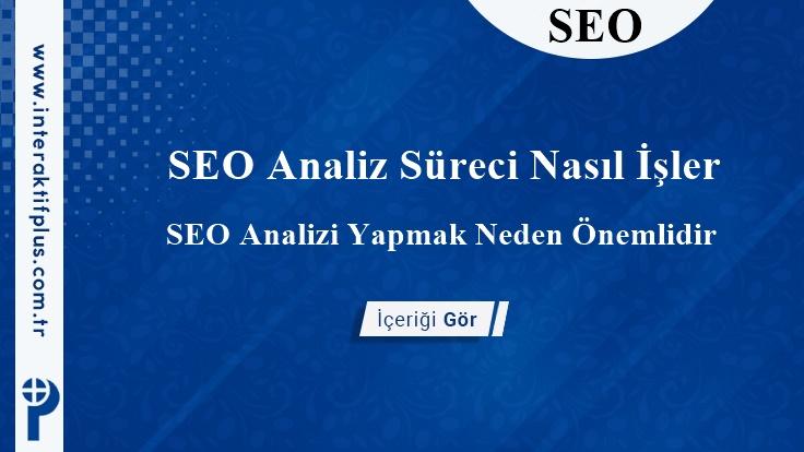 SEO Analiz Süreci Nasıl İşler