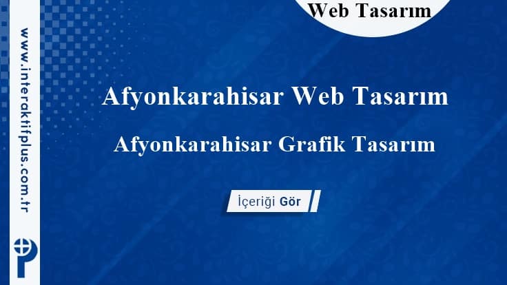 Afyonkarahisar Web Tasarım