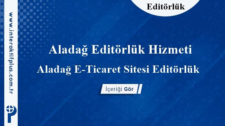 Aladağ Editörlük Hizmeti