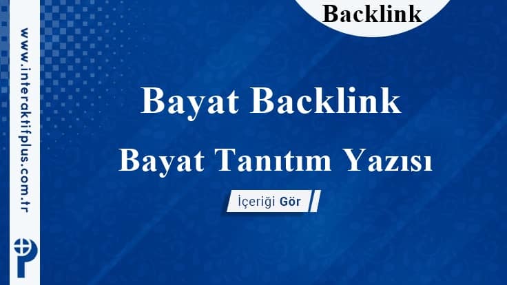 Bayat Backlink