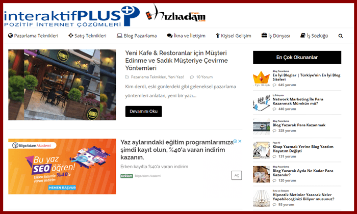 Hizliadam.com Tanıtım Yazısı