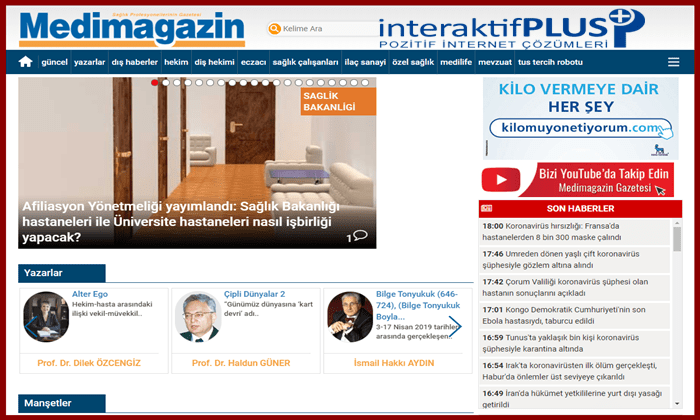 Medimagazin.com.tr Tanıtım Yazısı