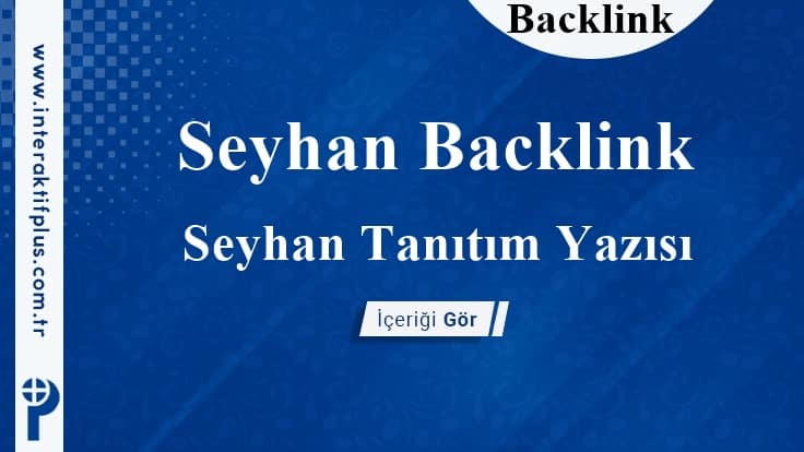 Seyhan Backlink