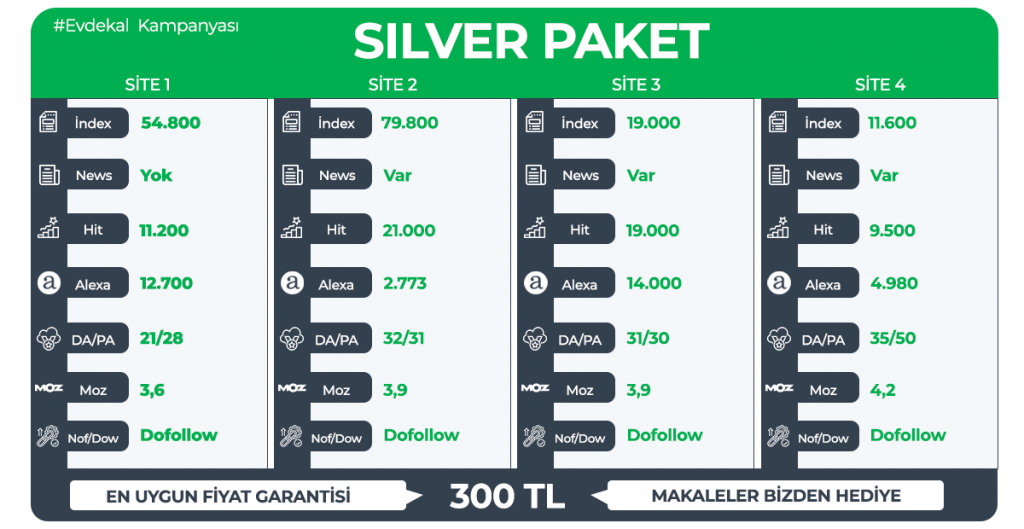 Silver Tanıtım Yazısı #Evdekal Kampanyası