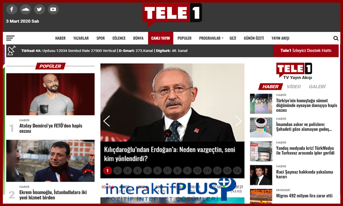 Tele1.com.tr Tanıtım Yazısı