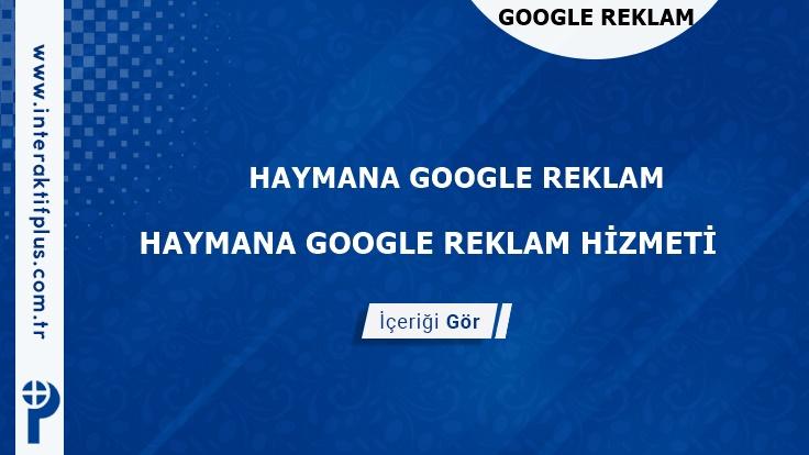 Haymana Google Reklam Danışmanı Haymana Google Adwords