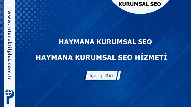 Haymana Kurumsal Seo ve Yerel Seo