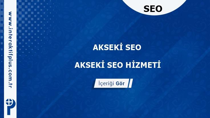 Akseki Seo ve Seo Danışmanı Akseki