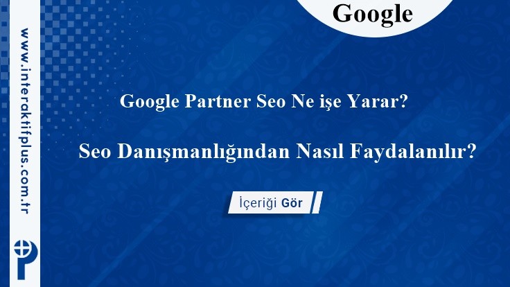 Google Partner Seo